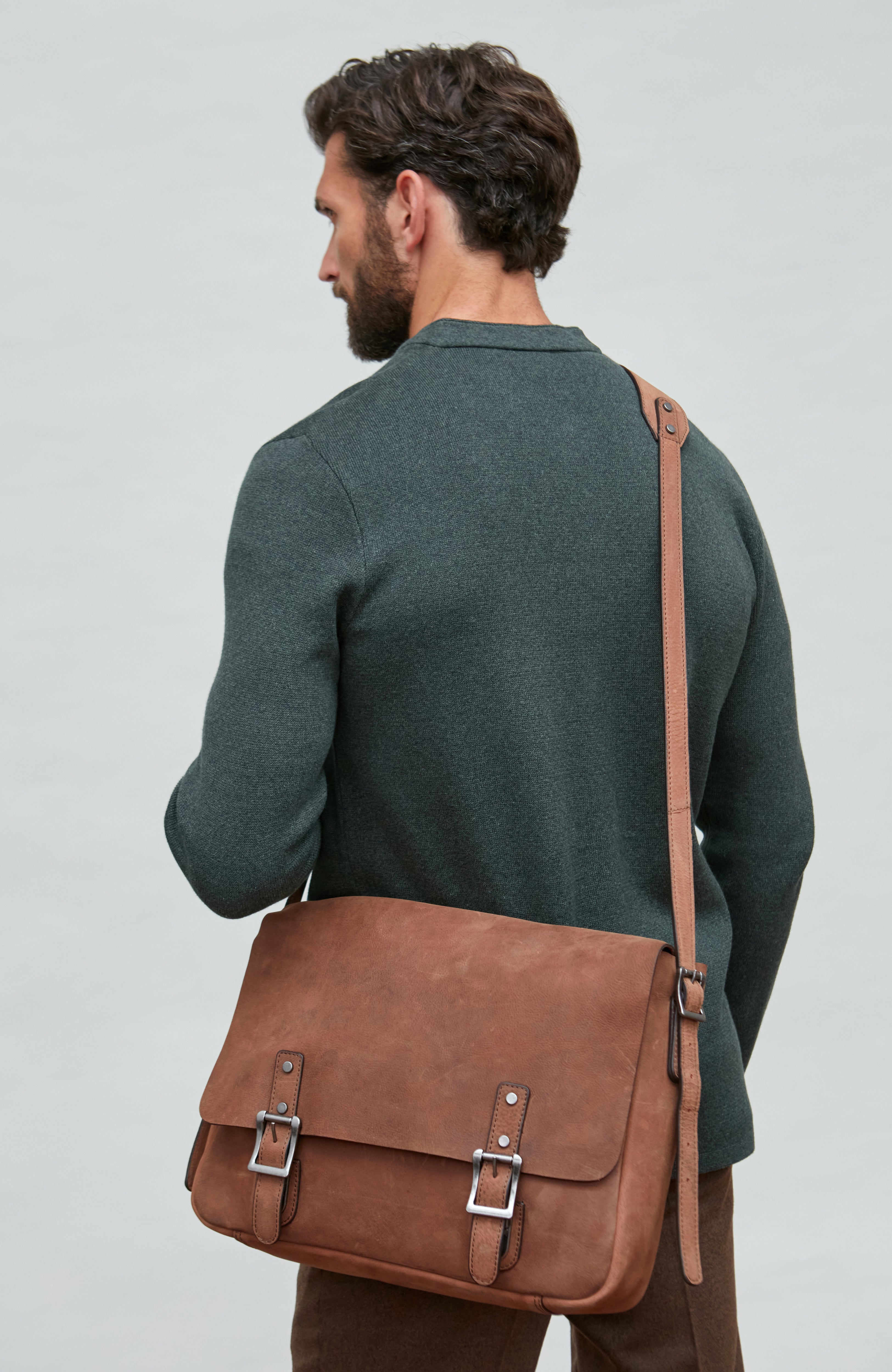 Mens Midweight Cotton Knitted Nehru Jacket