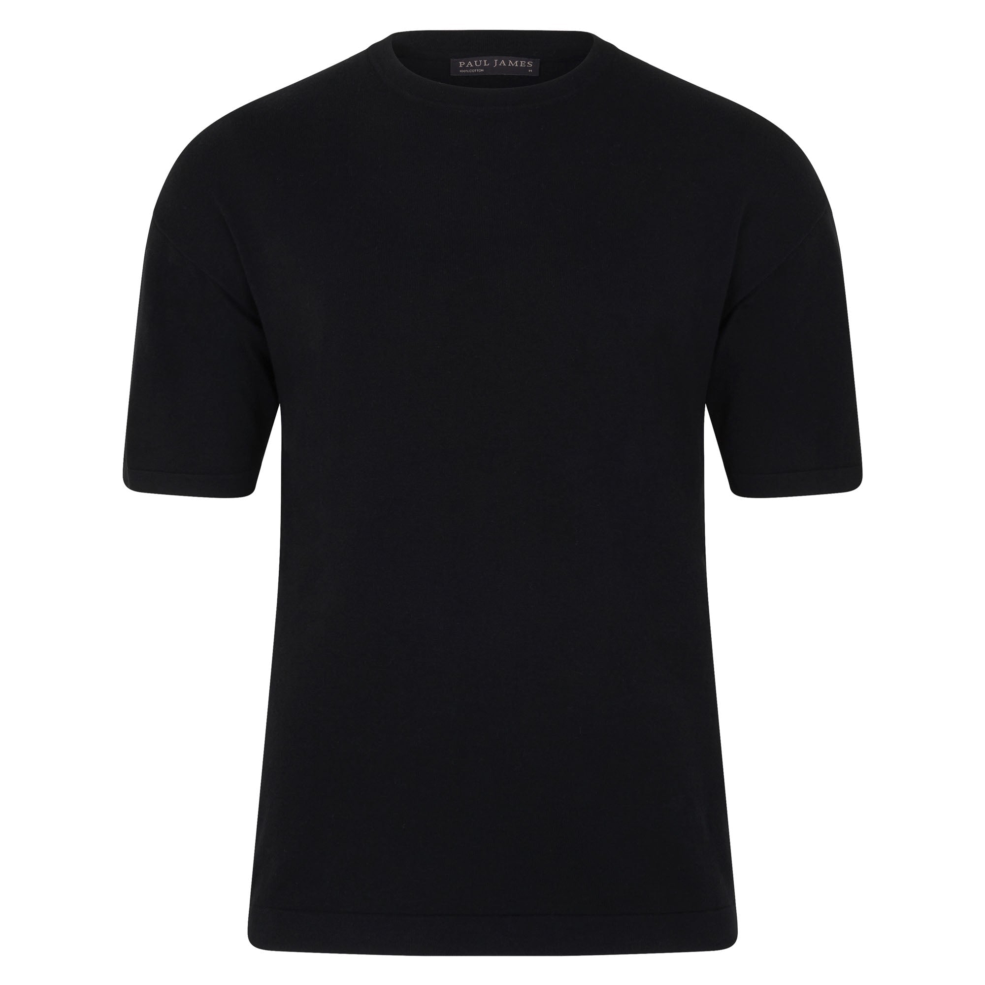 Womens Lightweight Cotton Oversized Knitted T-Shirt