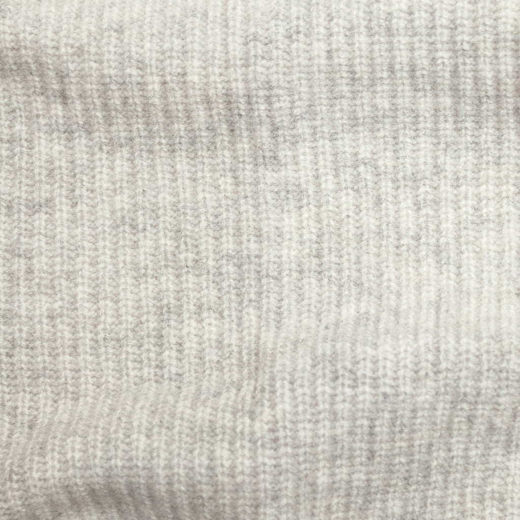 Lambswool Ribbed Triangle Scarf