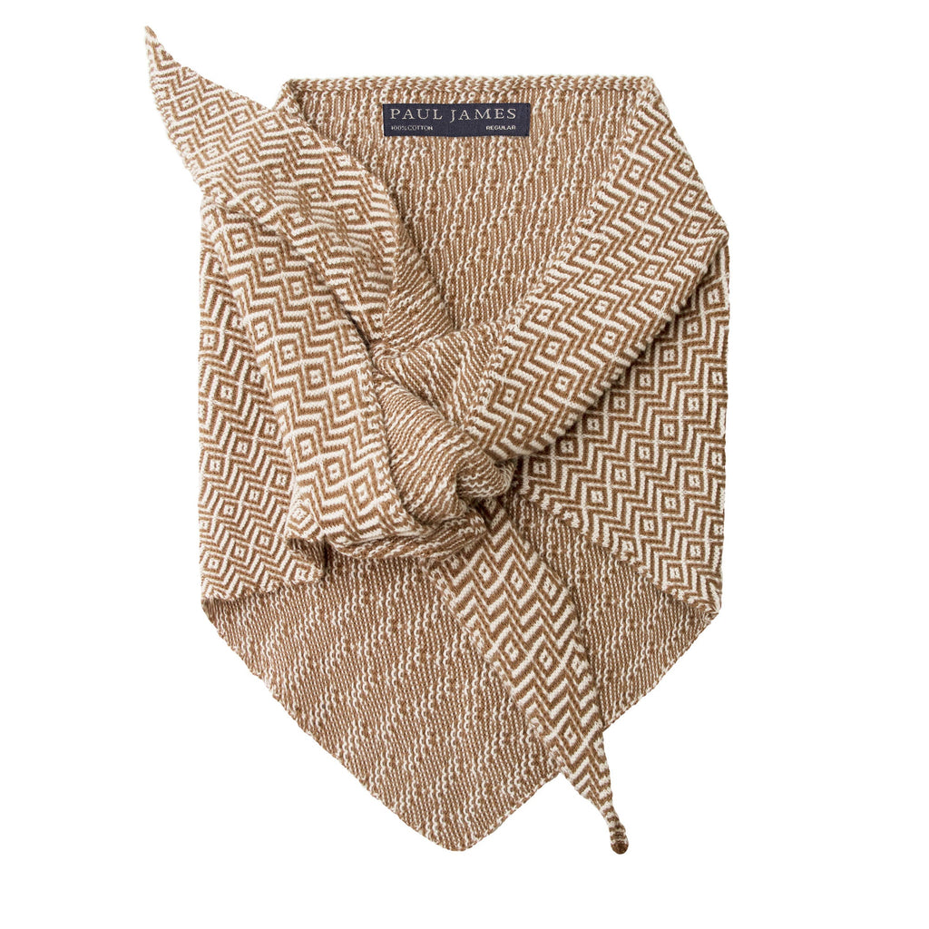 Cotton Two Tone Textured Neckerchief