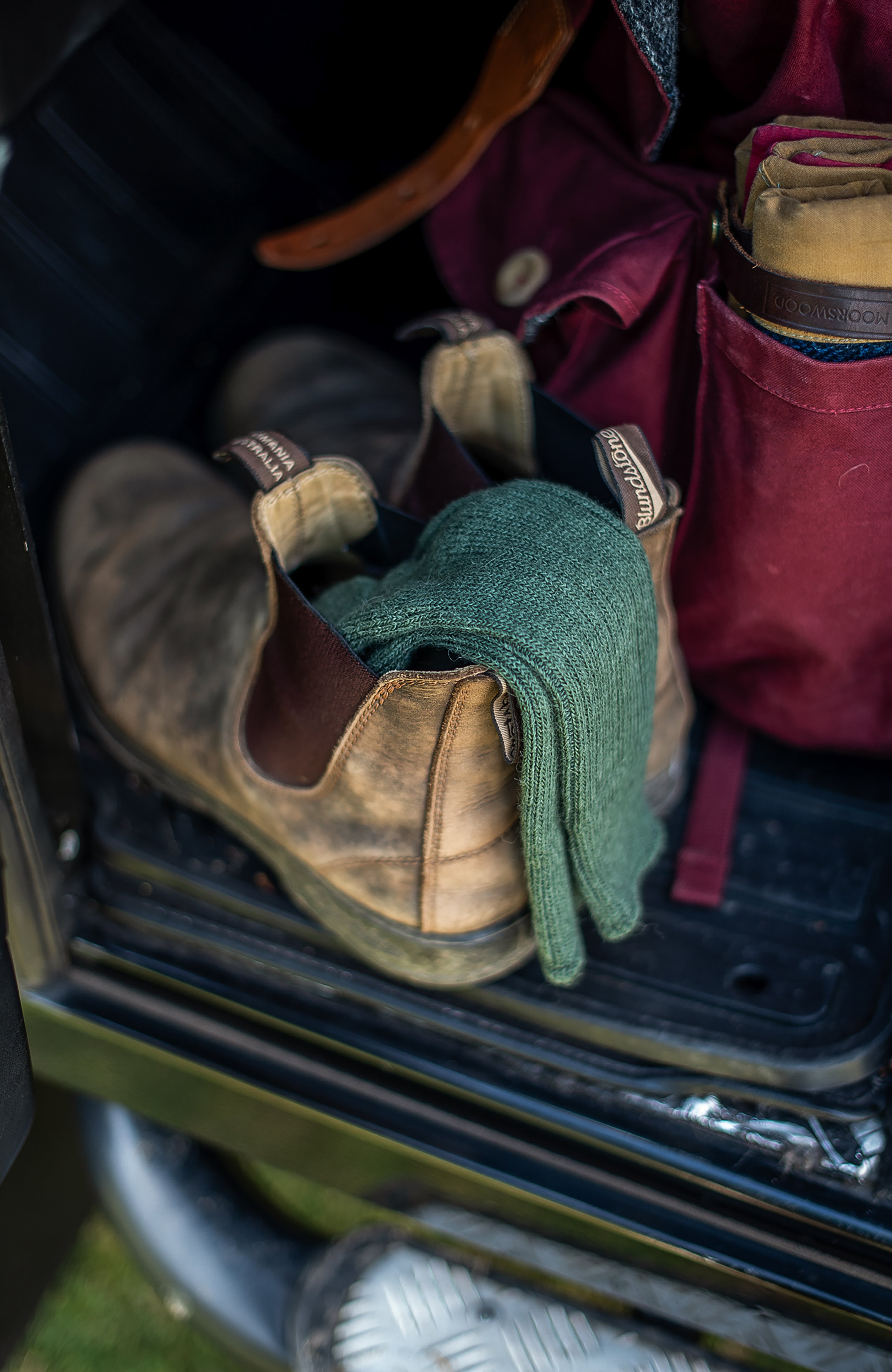 Alpaca Cushion Sole Walking Socks