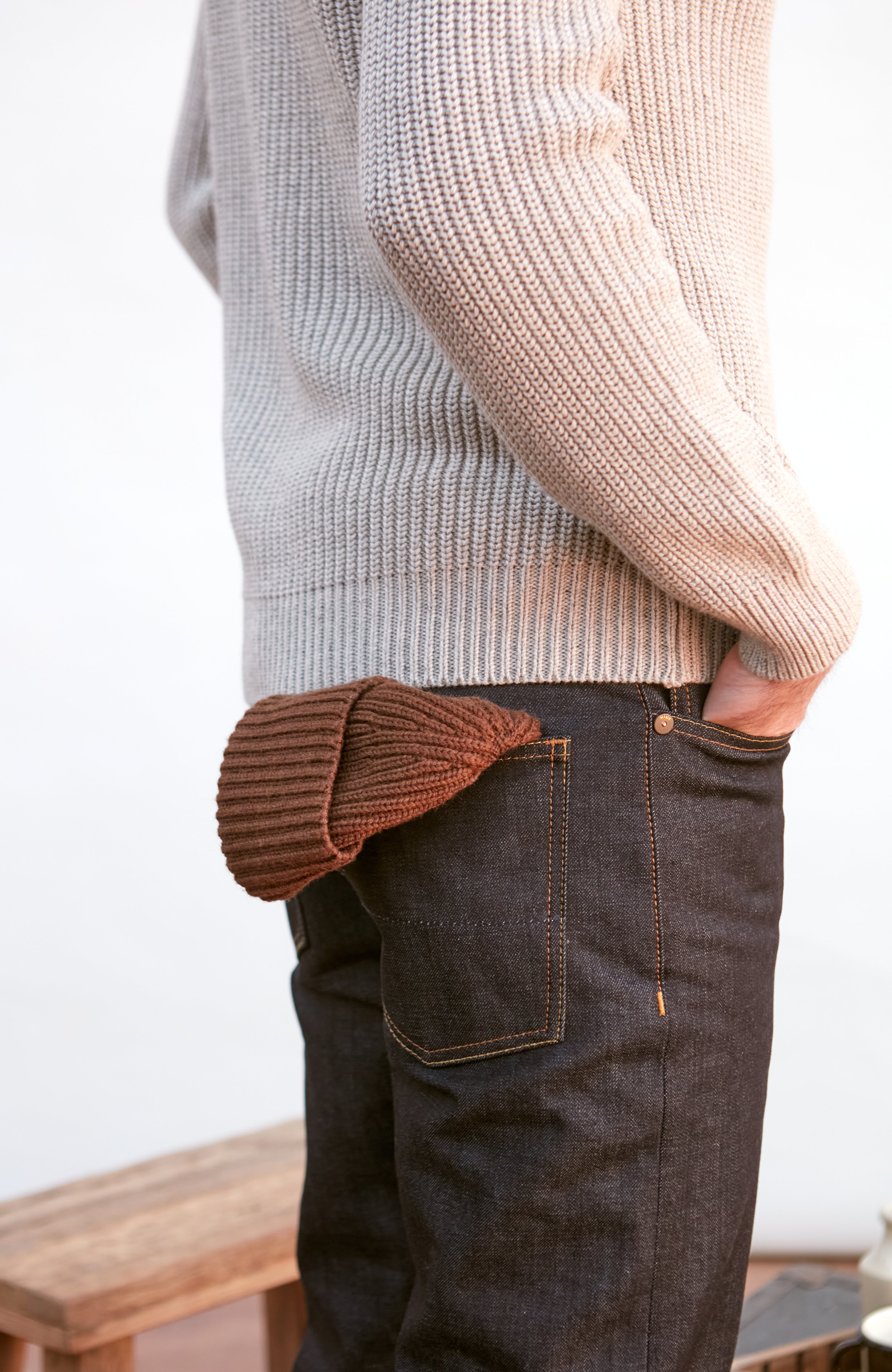 Heavyweight Extra Fine Merino Fisherman Beanie