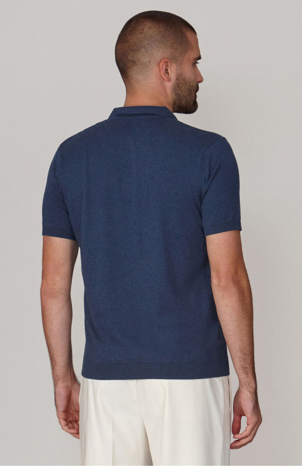 Mens Ultra Fine Cotton Short Sleeve Polo Shirt