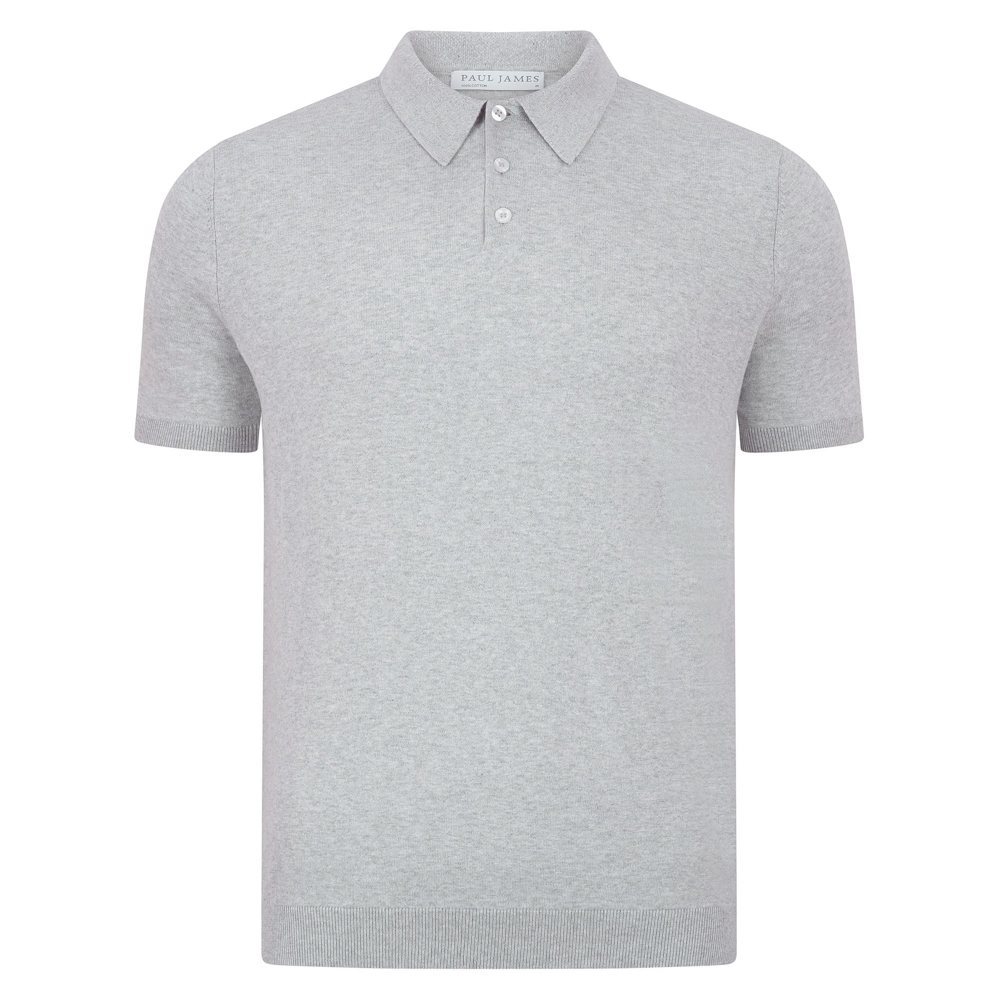 Mens Ultra Fine Cotton Short Sleeve Polo Shirt