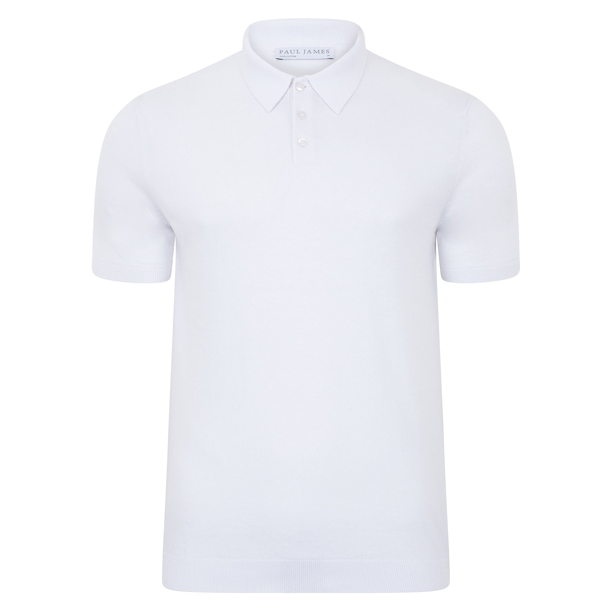 Mens Ultra Fine Cotton Short Sleeve Polo Shirt