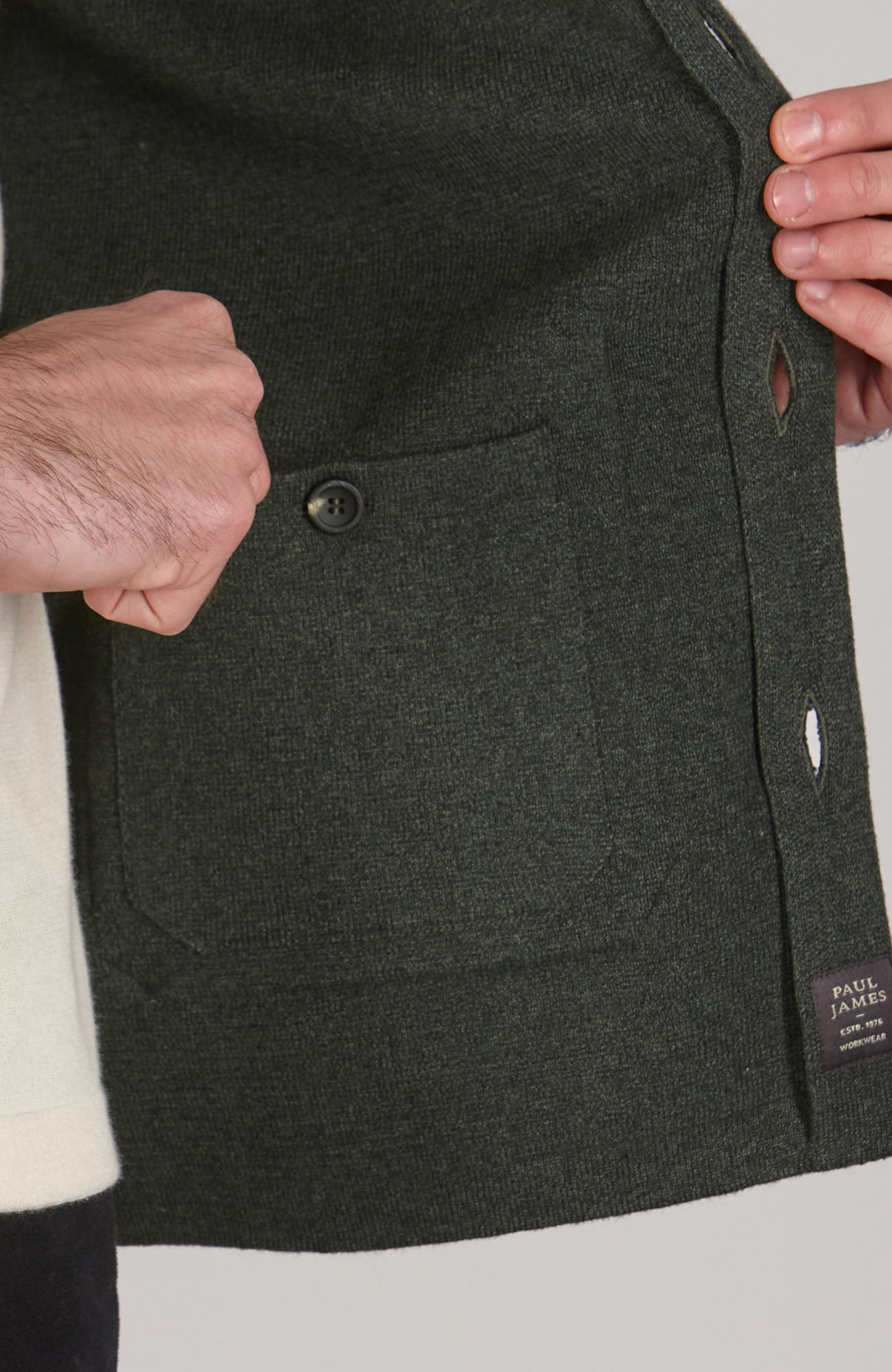 Mens Midweight Cotton Work Shirt