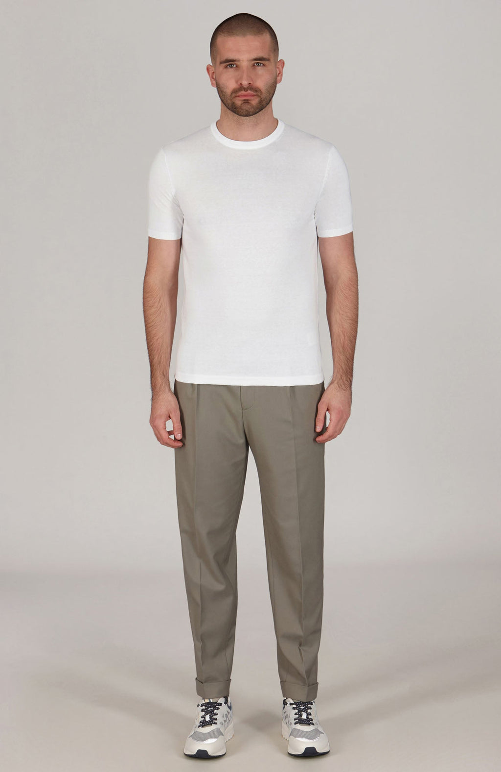 Mens Ultra Fine Cotton Knitted T-Shirt