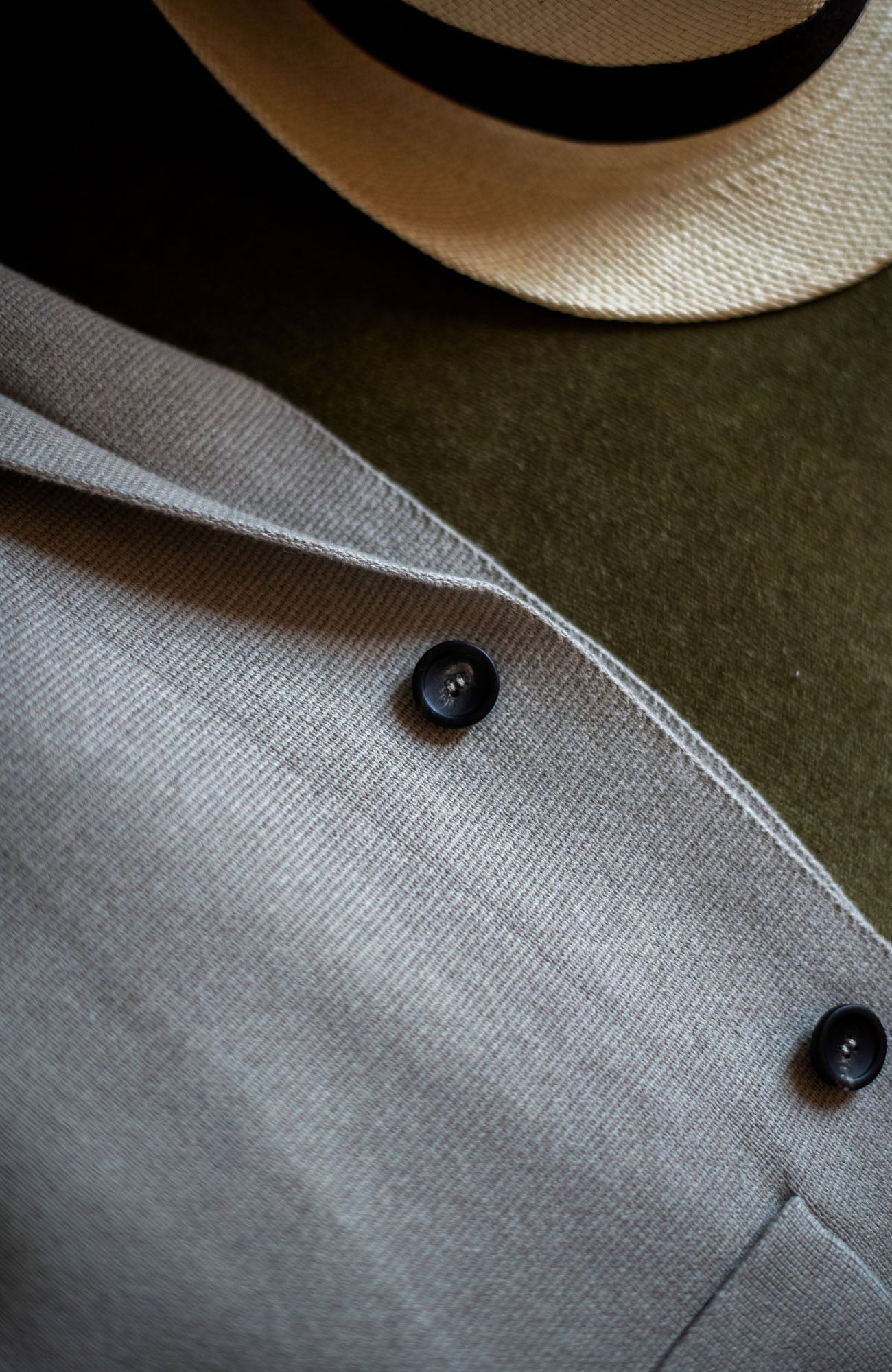 Mens Lightweight Mercerised Cotton Knitted Blazer