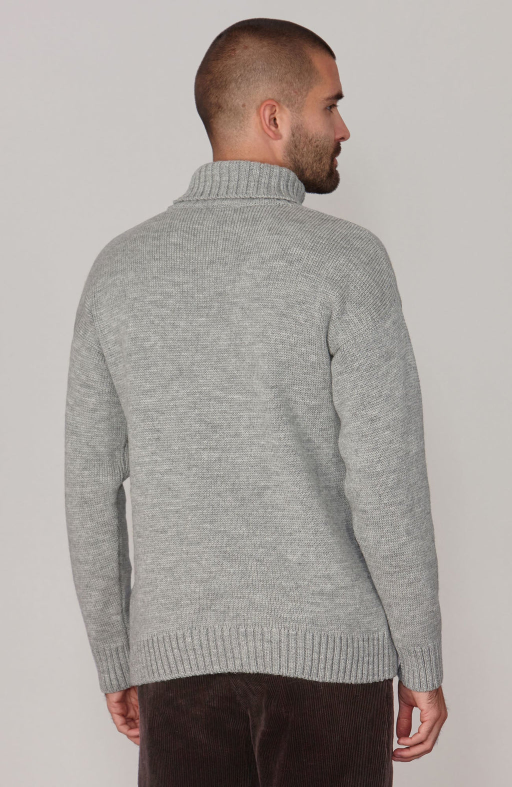 The Modern Submariner - Roll Neck Merino Wool Jumper