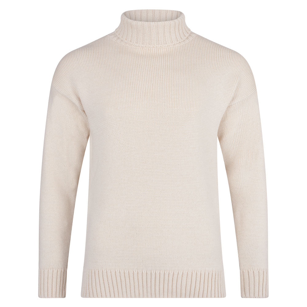The Modern Submariner - Roll Neck Merino Wool Jumper