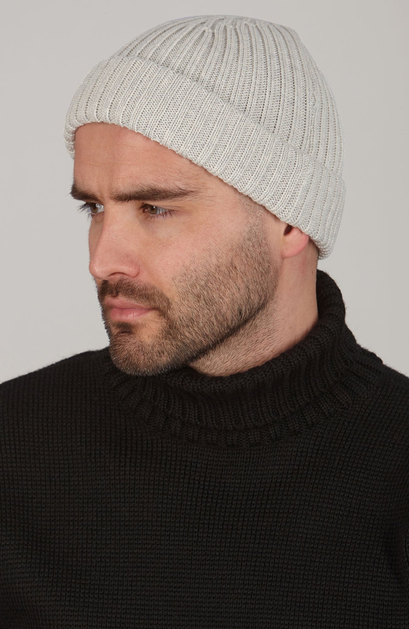 Heavyweight Ribbed Extra Fine Merino Beanie