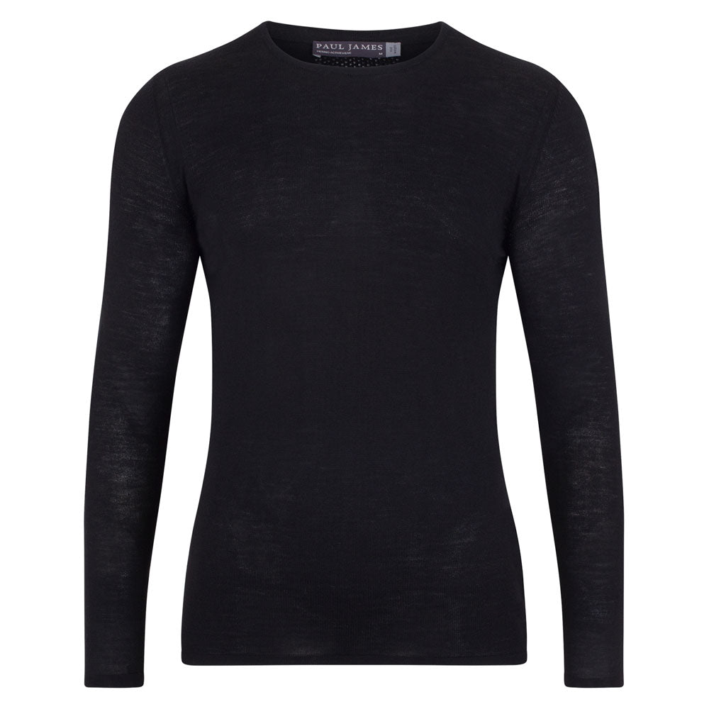 Mens Midweight Merino Activewear Base Layer Top