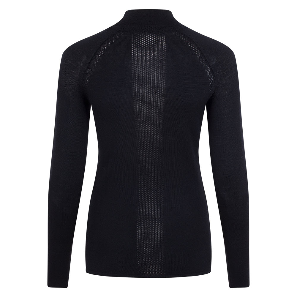 Womens Heavyweight Merino Activewear High Neck Top