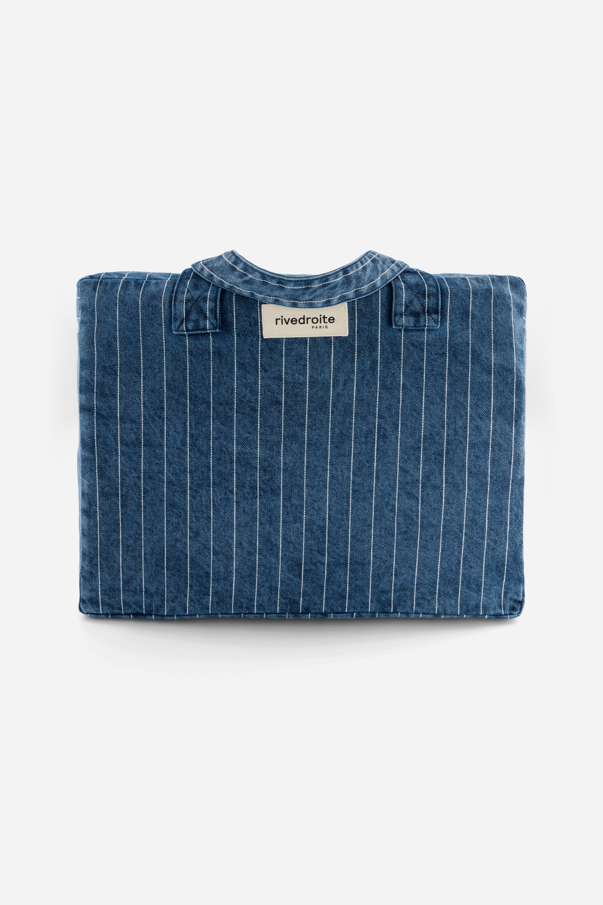 Célestins le sac 24 heures - Denim Bleu Rayé