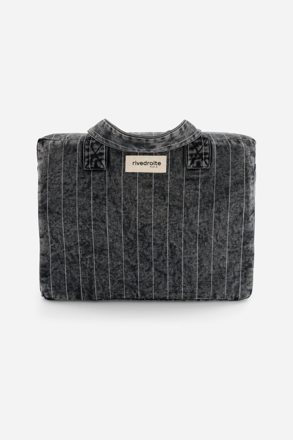 Célestins le sac 24 heures - Denim Noir Rayé