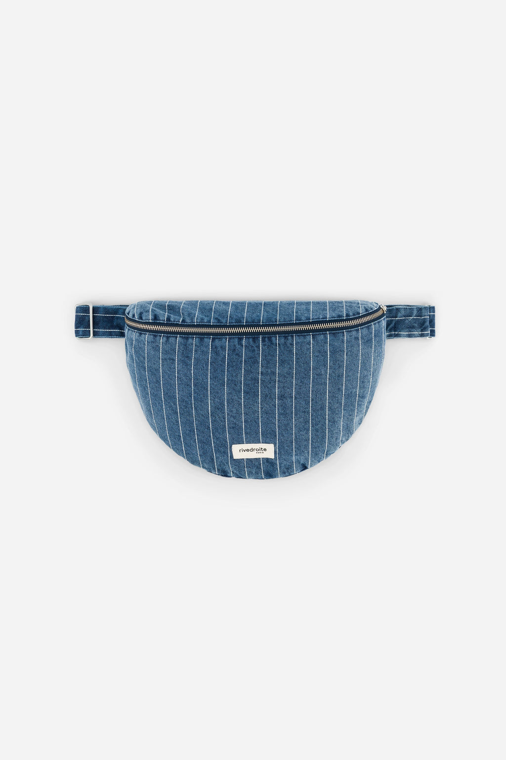 Custine XL le sac banane - Denim Bleu Rayé