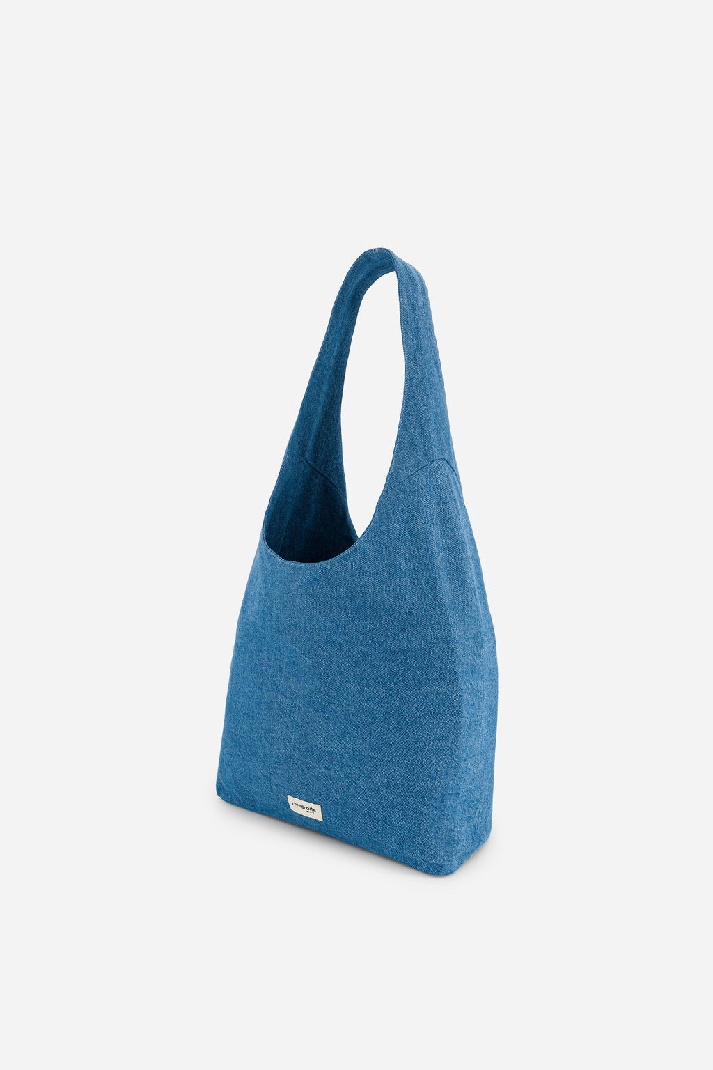 Richelieu le sac hobo - Denim Clair Upcyclé