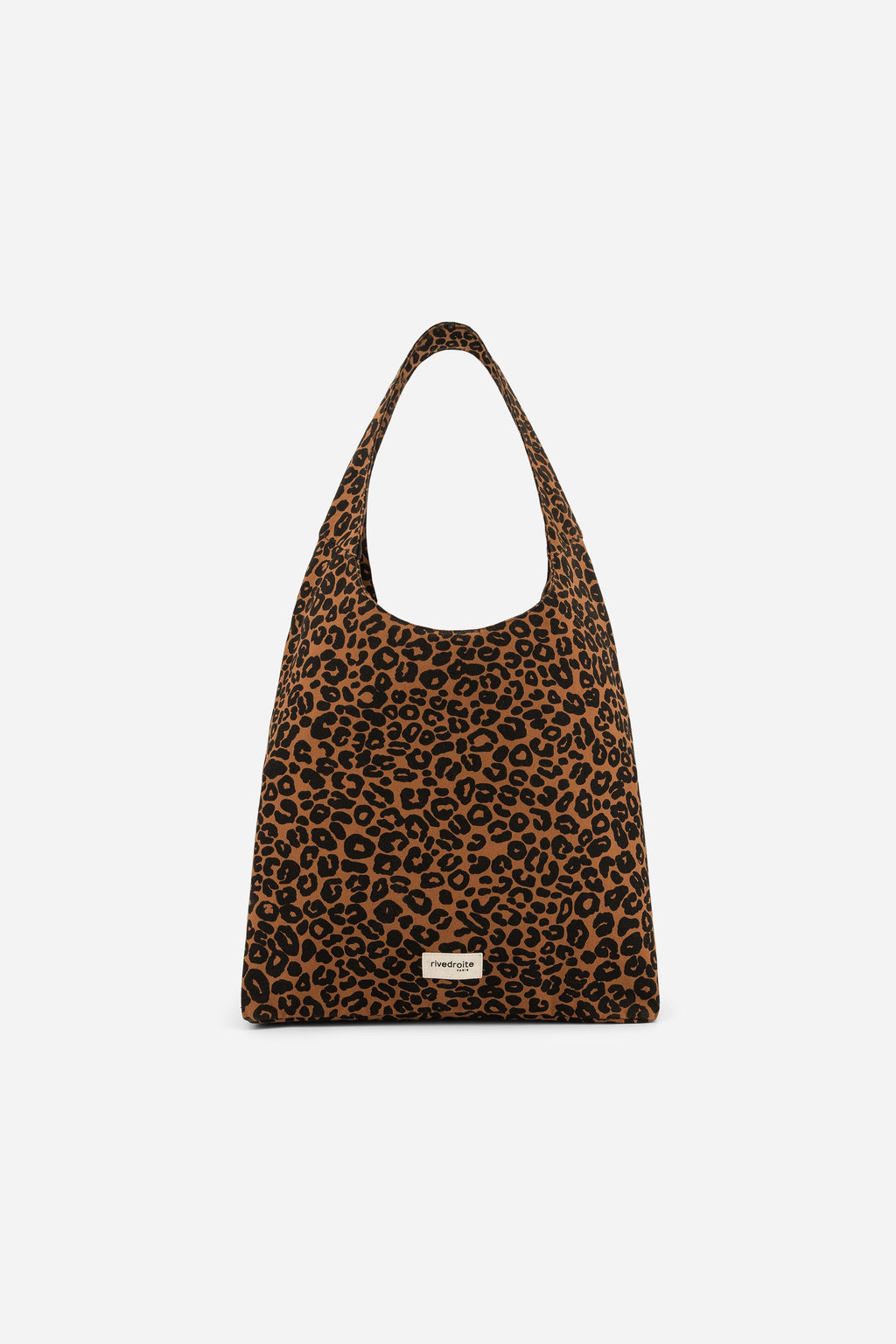 Richelieu le sac hobo - Polycoton Recyclé Léopard
