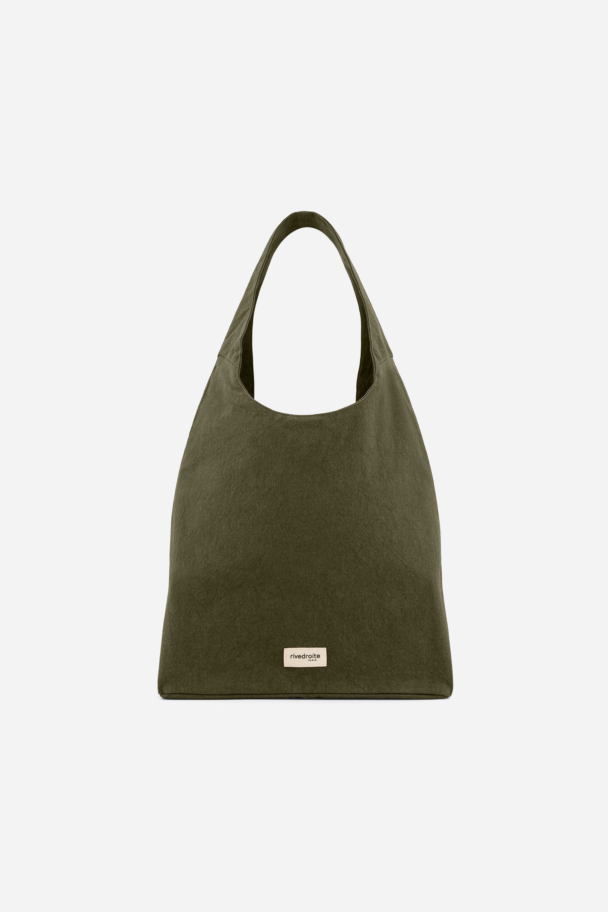 Richelieu le sac hobo - Polycoton Recyclé Kaki