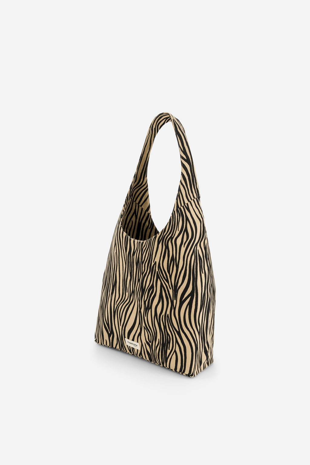 Richelieu le sac hobo - Polycoton Recyclé Zèbre