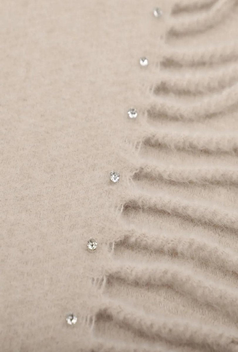 Angel beige halstørklæde