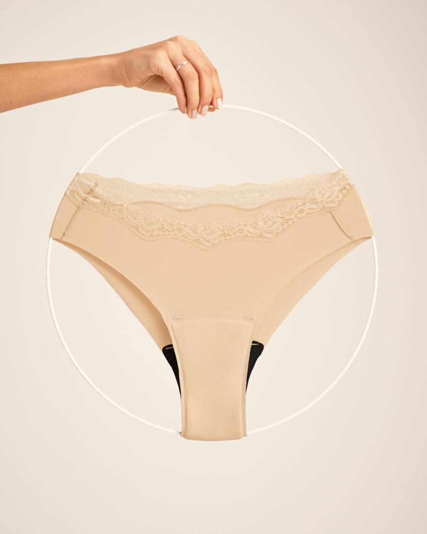 Slip Seamless Lace Extra Strong beige